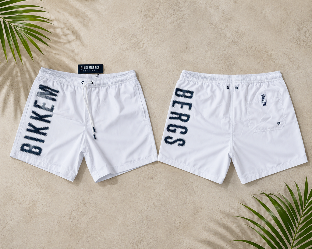 Costume mare da uomo Bikkembergs dal design moderno e sportivo