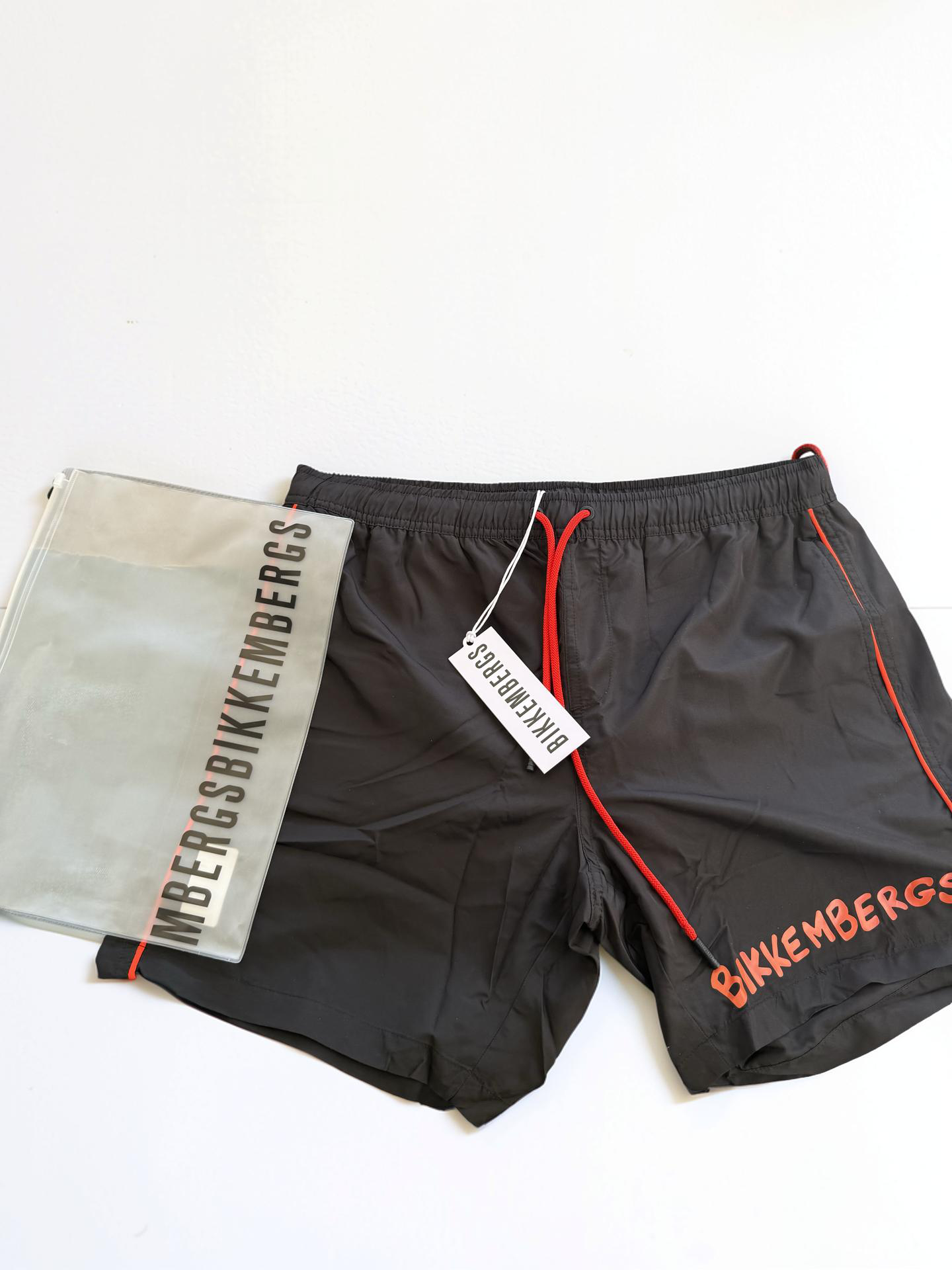 Bikkembergs costume da mare Blak Red