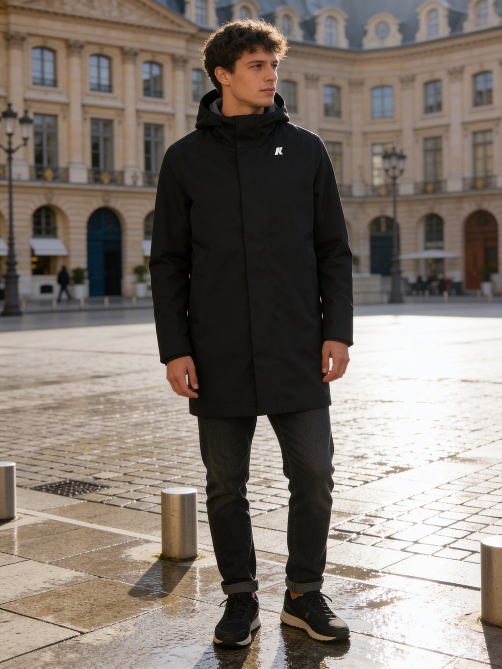 Giubbino K-Way Tommy Bonded offerta limitata