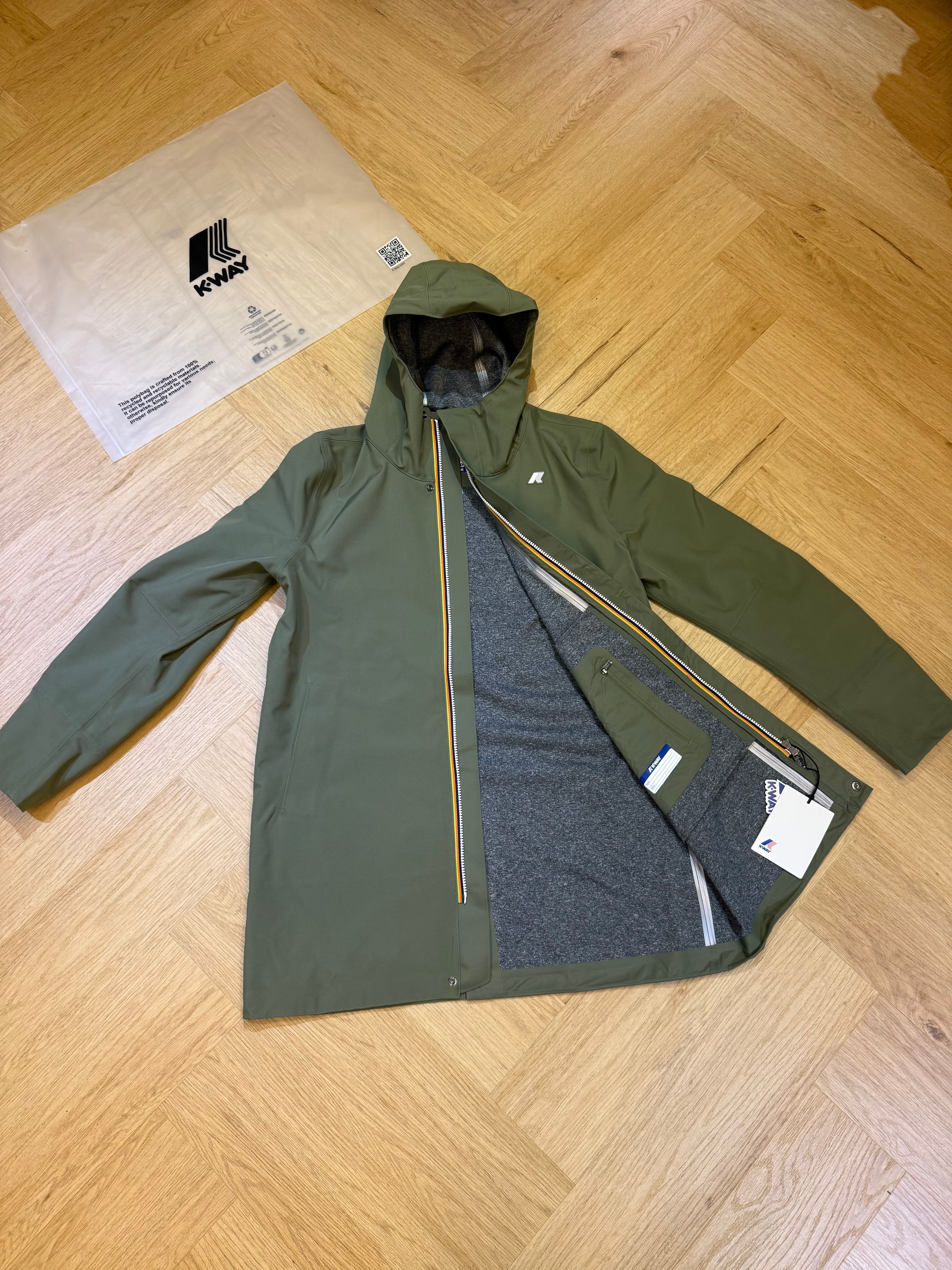 Giubbino K-Way Tommy Bonded offerta limitata